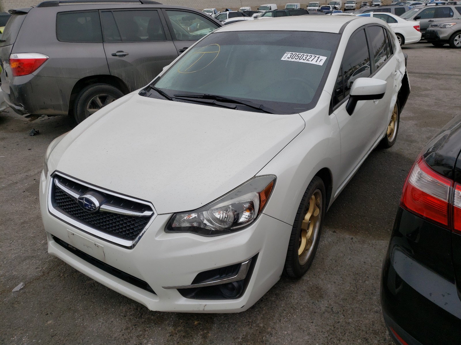 Photo 1 VIN: JF1GPAB67G8349627 - SUBARU IMPREZA PR 