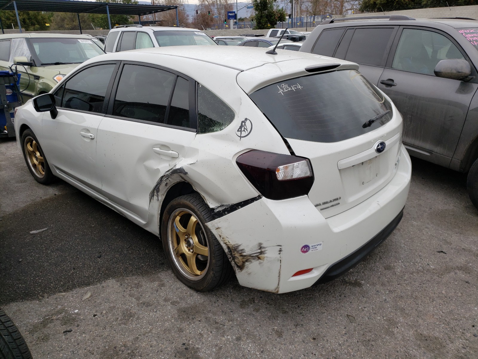 Photo 2 VIN: JF1GPAB67G8349627 - SUBARU IMPREZA PR 