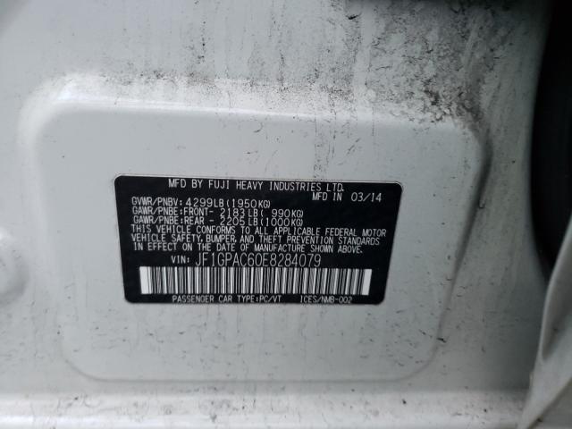 Photo 9 VIN: JF1GPAC60E8284079 - SUBARU IMPREZA PR 