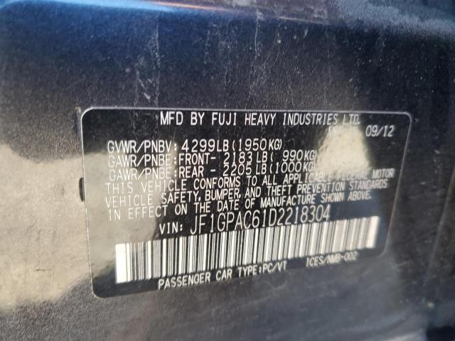 Photo 11 VIN: JF1GPAC61D2218304 - SUBARU IMPREZA PR 