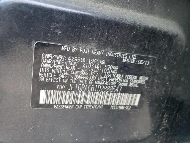 Photo 11 VIN: JF1GPAC61D2888547 - SUBARU IMPREZA 