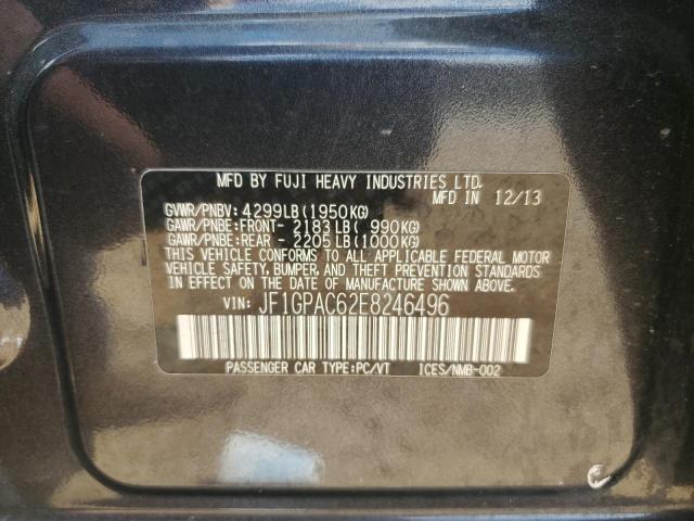 Photo 11 VIN: JF1GPAC62E8246496 - SUBARU IMPREZA 