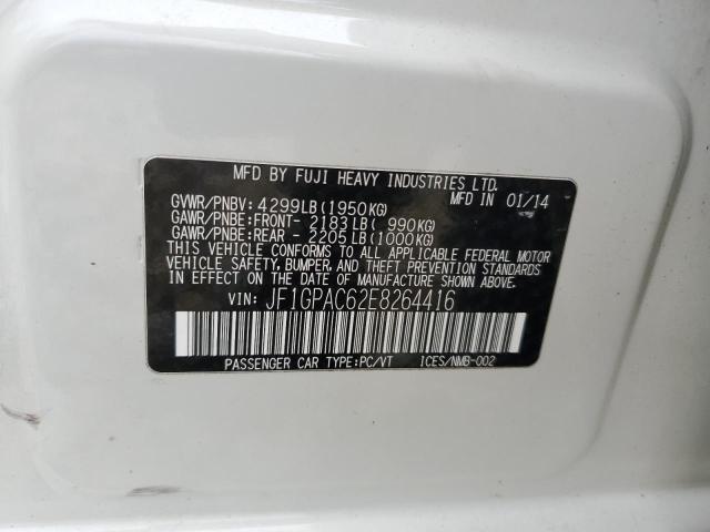 Photo 11 VIN: JF1GPAC62E8264416 - SUBARU IMPREZA 