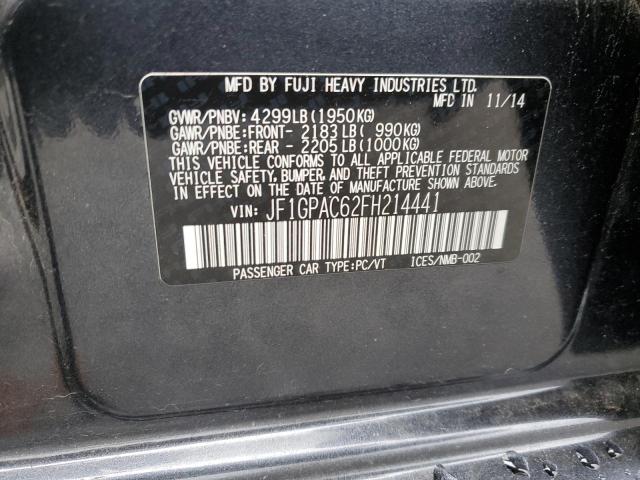 Photo 11 VIN: JF1GPAC62FH214441 - SUBARU IMPREZA 