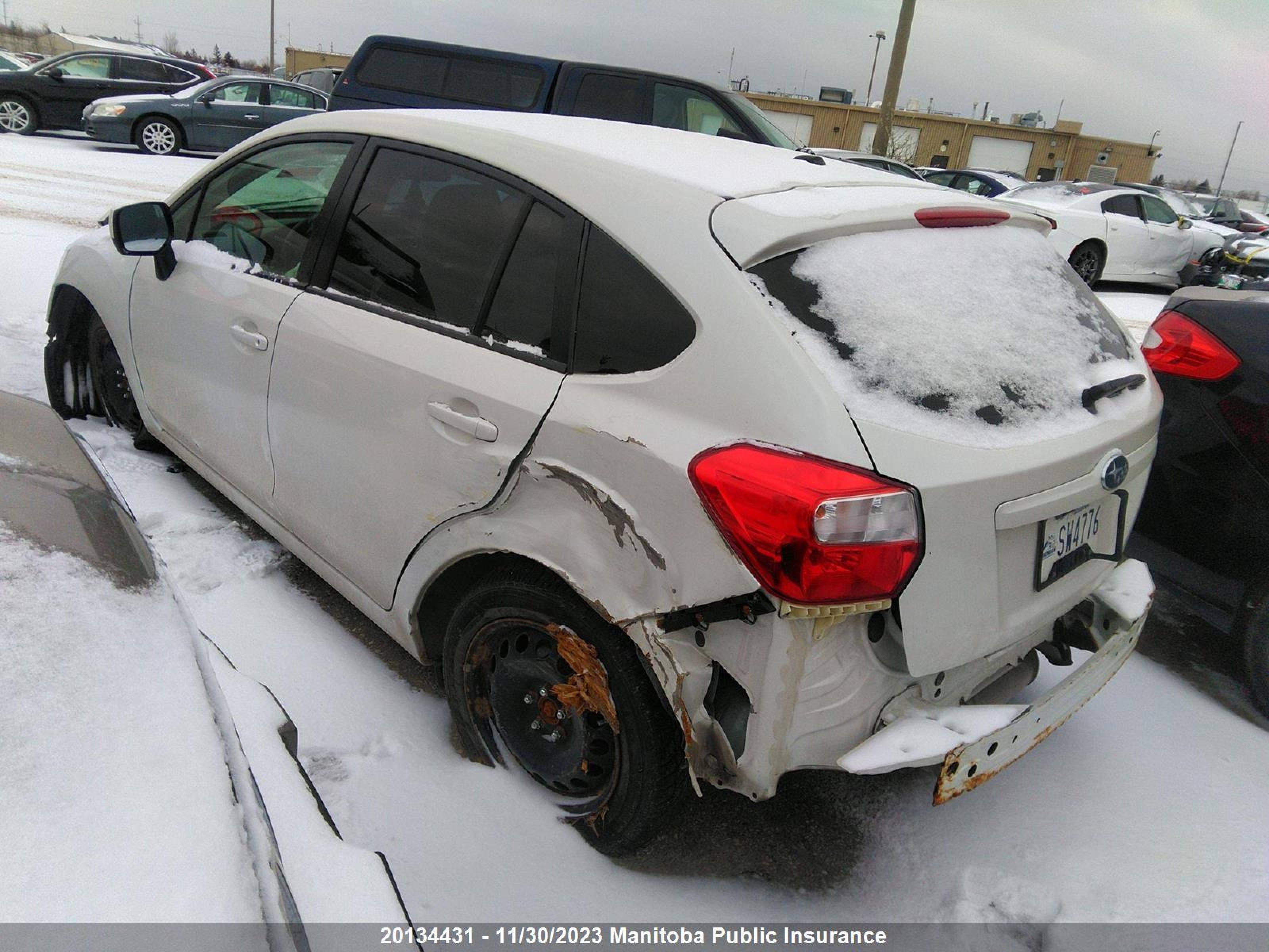 Photo 2 VIN: JF1GPAC63CH209888 - SUBARU IMPREZA 