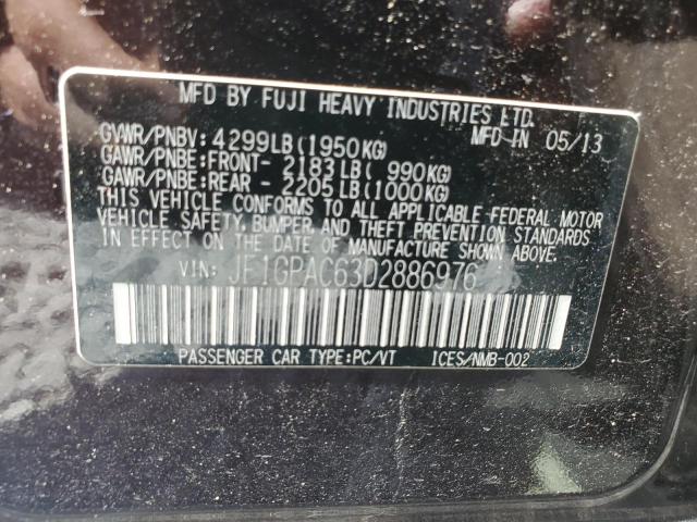 Photo 11 VIN: JF1GPAC63D2886976 - SUBARU IMPREZA PR 