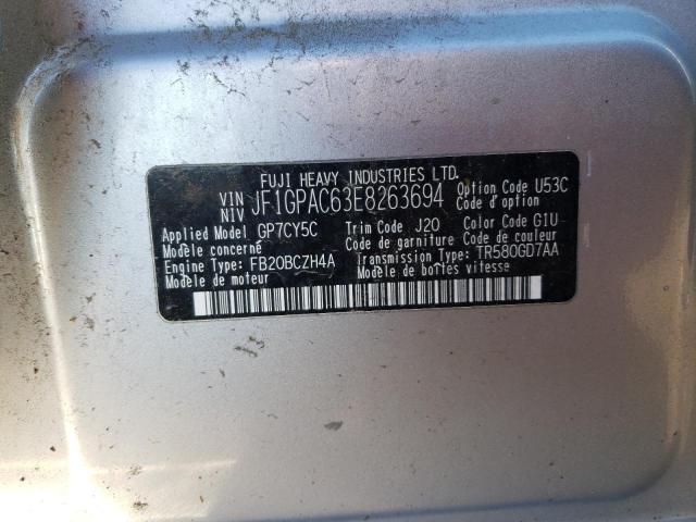 Photo 11 VIN: JF1GPAC63E8263694 - SUBARU IMPREZA 