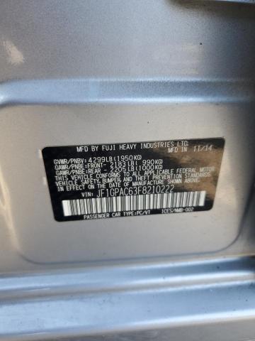 Photo 12 VIN: JF1GPAC63F8210222 - SUBARU IMPREZA PR 