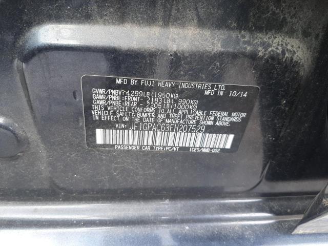 Photo 11 VIN: JF1GPAC63FH207529 - SUBARU IMPREZA PR 