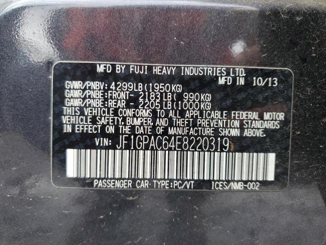 Photo 11 VIN: JF1GPAC64E8220319 - SUBARU IMPREZA PR 