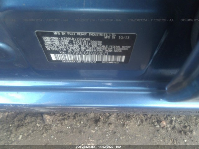 Photo 8 VIN: JF1GPAC64E8230073 - SUBARU IMPREZA WAGON 