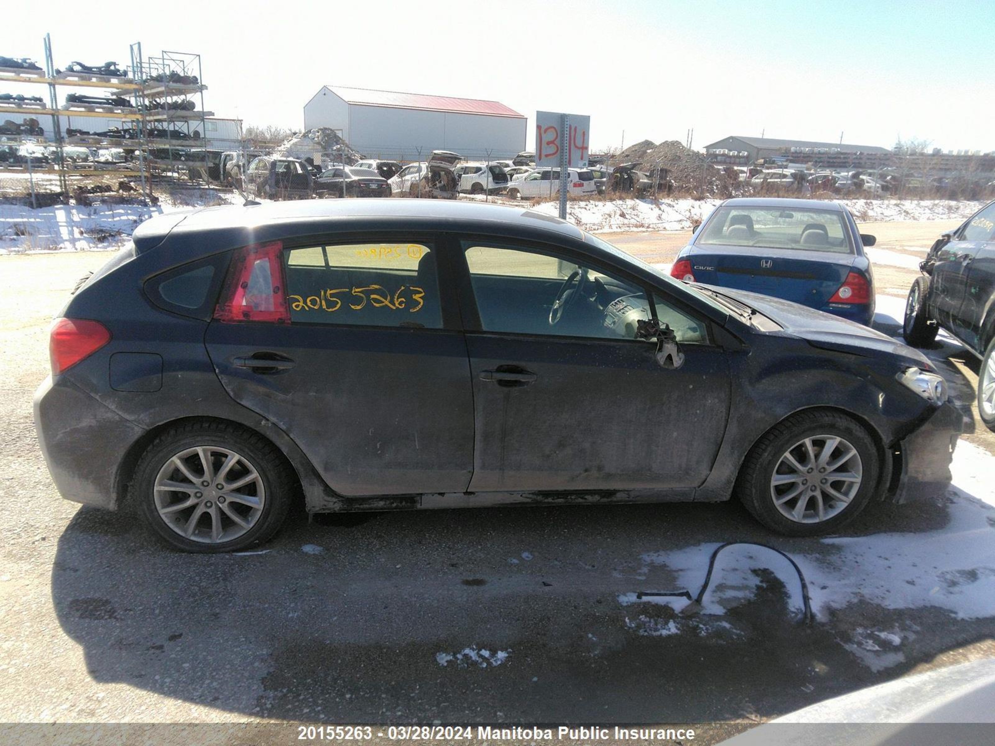 Photo 12 VIN: JF1GPAC64E9259860 - SUBARU IMPREZA 