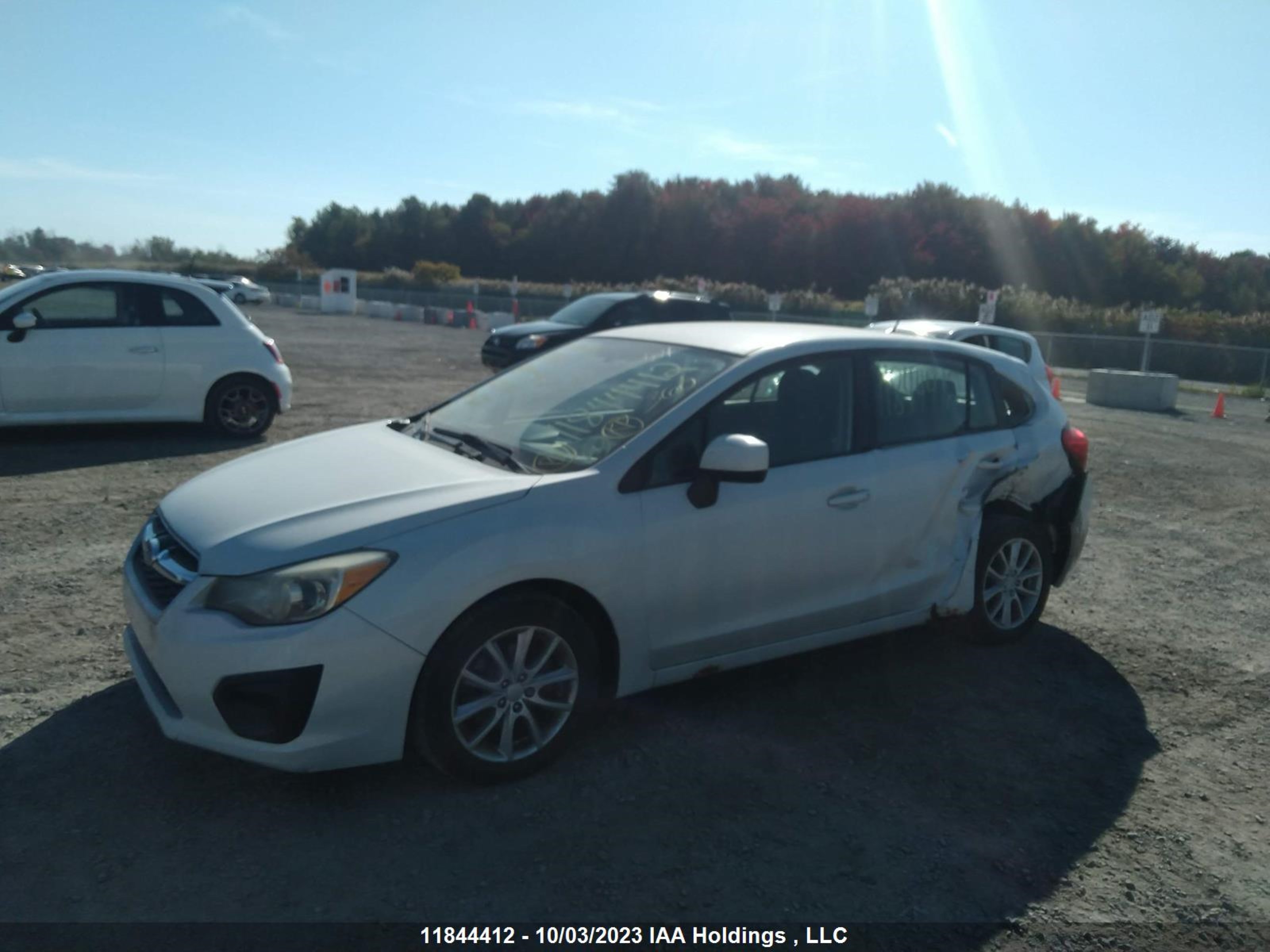 Photo 1 VIN: JF1GPAC65CH224781 - SUBARU IMPREZA 