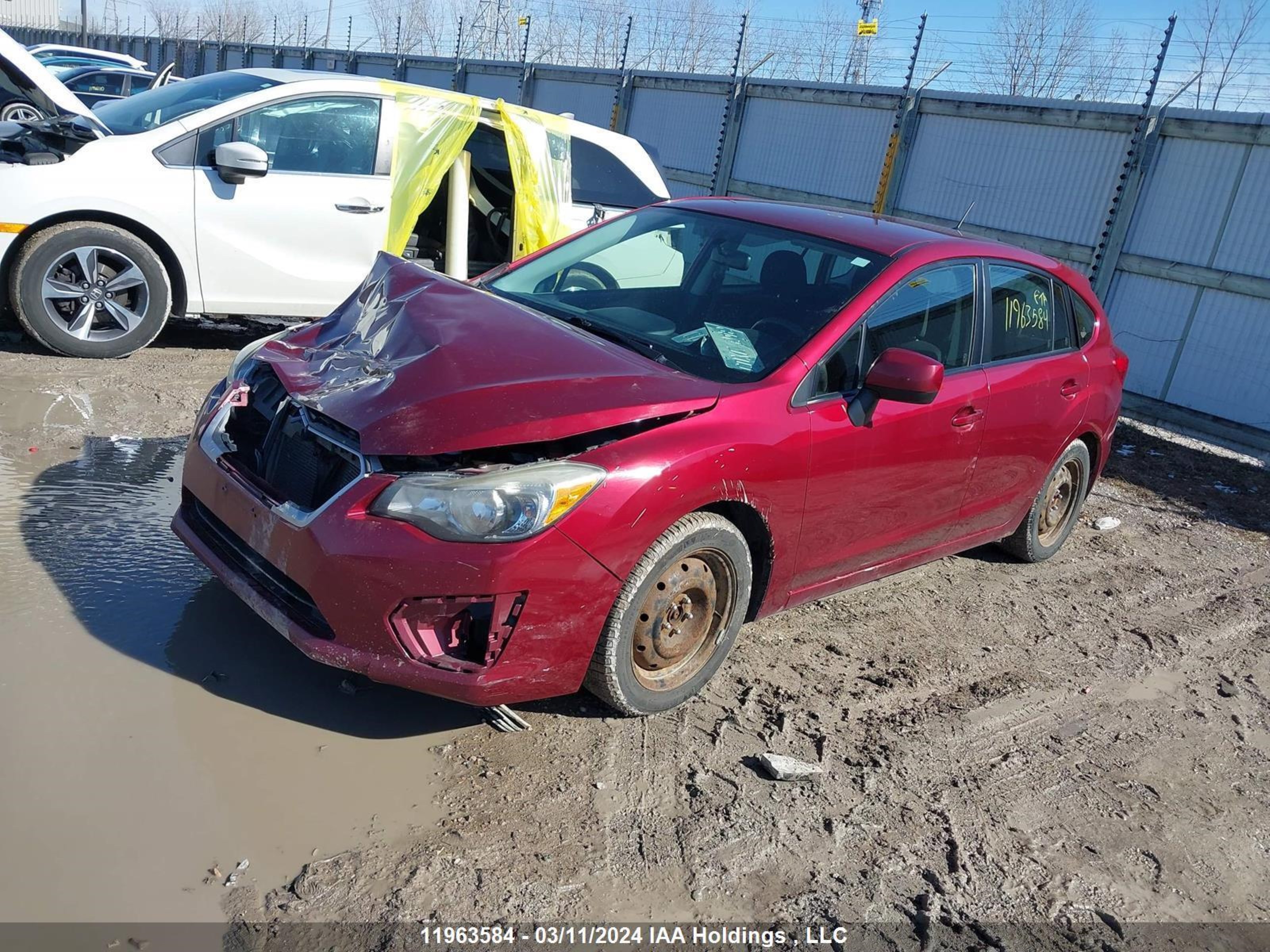 Photo 1 VIN: JF1GPAC65DH805389 - SUBARU IMPREZA 