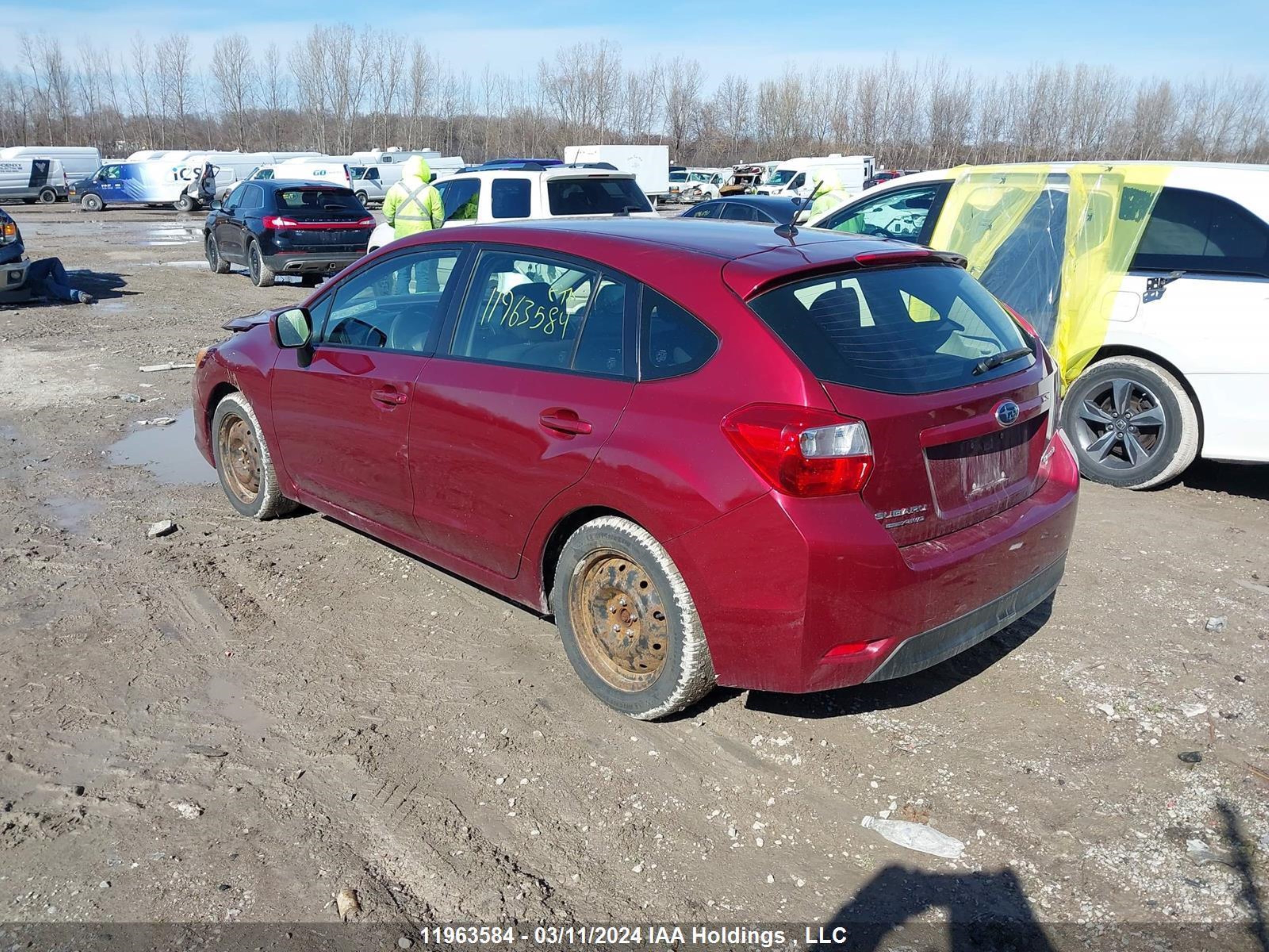 Photo 2 VIN: JF1GPAC65DH805389 - SUBARU IMPREZA 