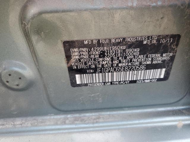 Photo 11 VIN: JF1GPAC65E8220586 - SUBARU IMPREZA 