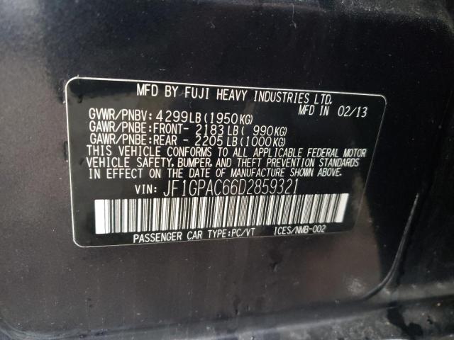 Photo 11 VIN: JF1GPAC66D2859321 - SUBARU IMPREZA PR 