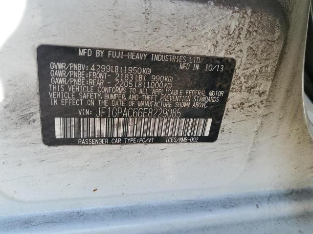 Photo 12 VIN: JF1GPAC66E8229085 - SUBARU IMPREZA SE 