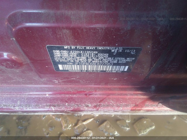 Photo 8 VIN: JF1GPAC68E8227953 - SUBARU IMPREZA WAGON 