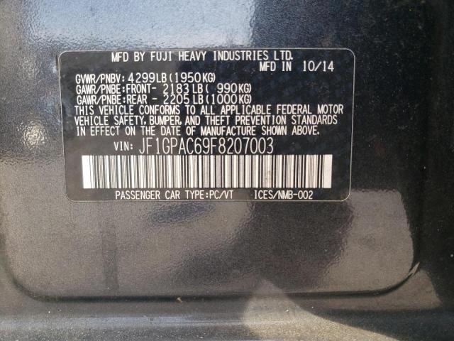 Photo 12 VIN: JF1GPAC69F8207003 - SUBARU IMPREZA 