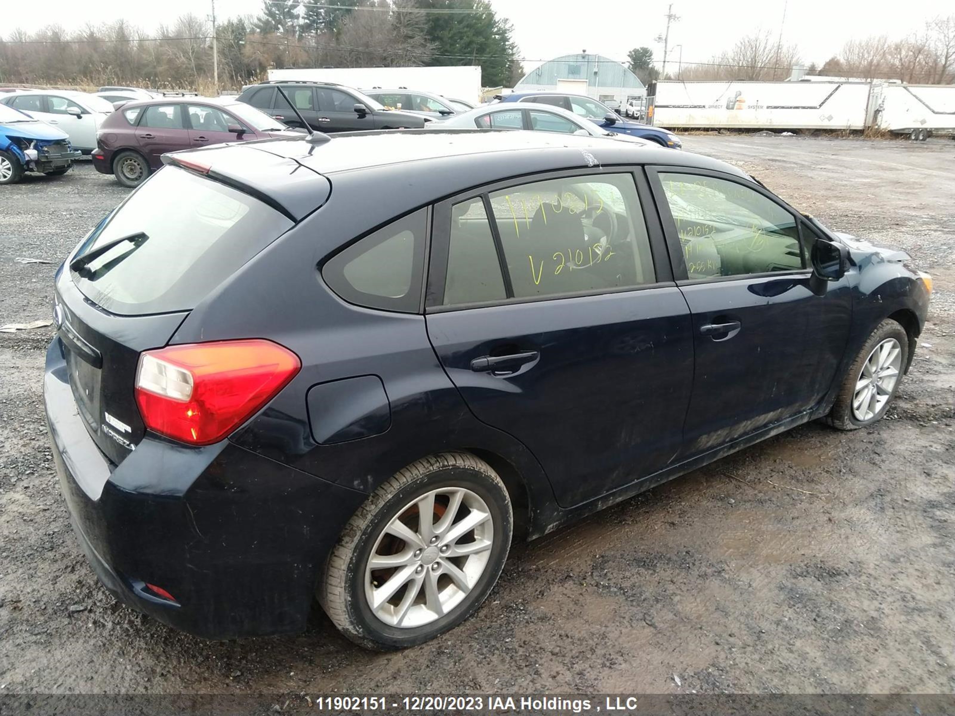 Photo 3 VIN: JF1GPAC6XEH210152 - SUBARU IMPREZA 