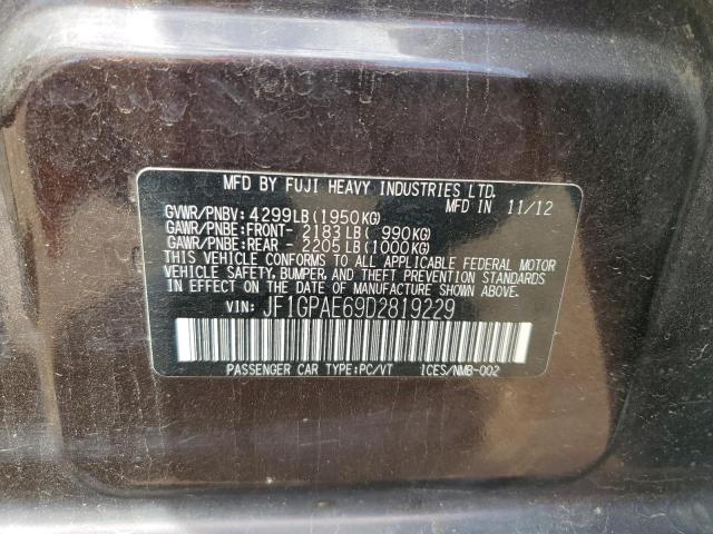 Photo 11 VIN: JF1GPAE69D2819229 - SUBARU IMPREZA 