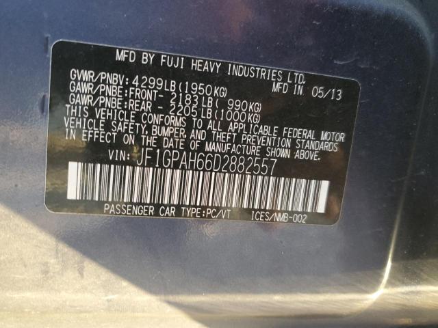 Photo 12 VIN: JF1GPAH66D2882557 - SUBARU IMPREZA 