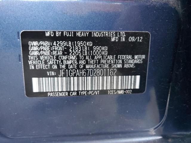 Photo 12 VIN: JF1GPAH67D2801162 - SUBARU IMPREZA LI 