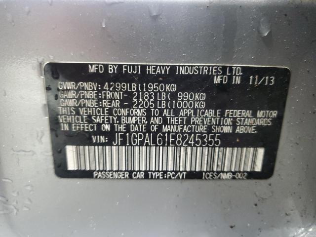 Photo 11 VIN: JF1GPAL61E8245355 - SUBARU IMPREZA SP 