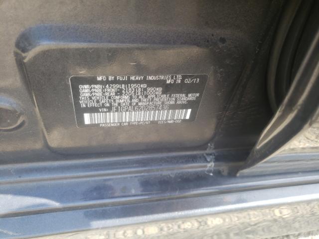 Photo 9 VIN: JF1GPAL62D2857436 - SUBARU IMPREZA SP 