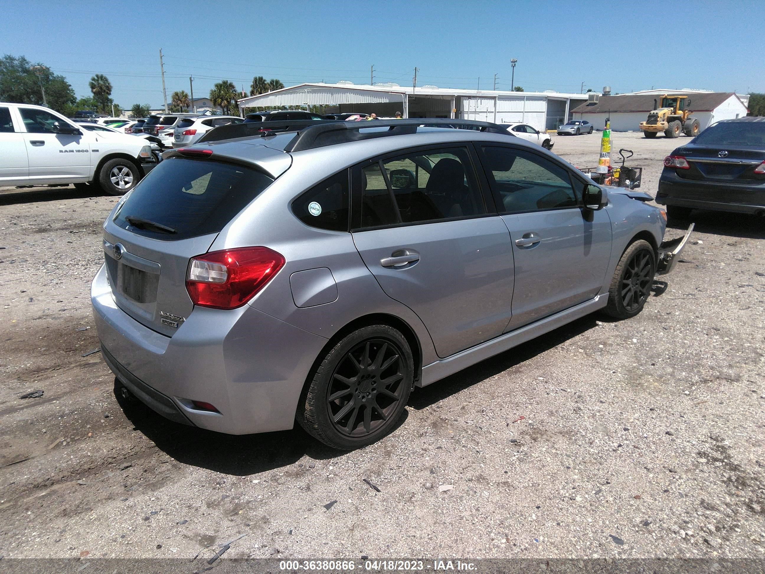 Photo 3 VIN: JF1GPAL67EH325338 - SUBARU IMPREZA 