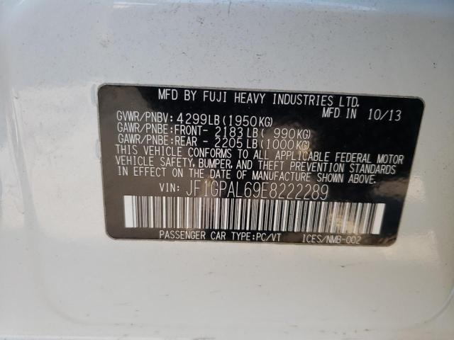 Photo 9 VIN: JF1GPAL69E8222289 - SUBARU IMPREZA SP 