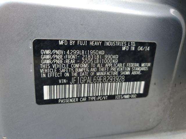 Photo 11 VIN: JF1GPAL69E8293928 - SUBARU IMPREZA 