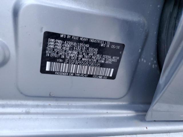 Photo 11 VIN: JF1GPAP65G8296595 - SUBARU IMPREZA SP 