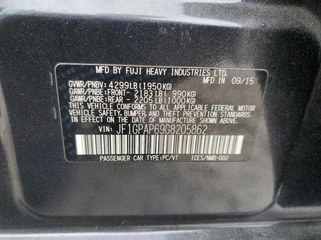 Photo 11 VIN: JF1GPAP69G8205862 - SUBARU IMPREZA SP 