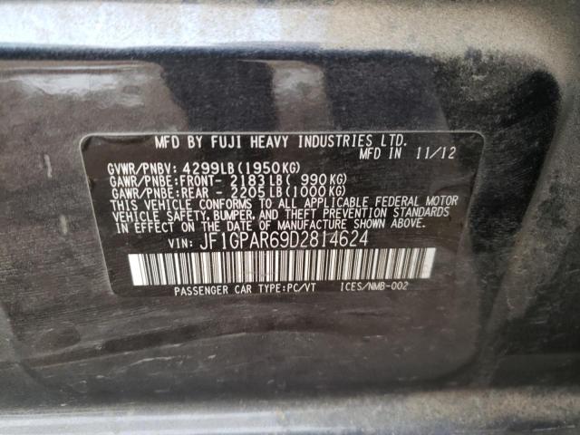 Photo 11 VIN: JF1GPAR69D2814624 - SUBARU IMPREZA SP 