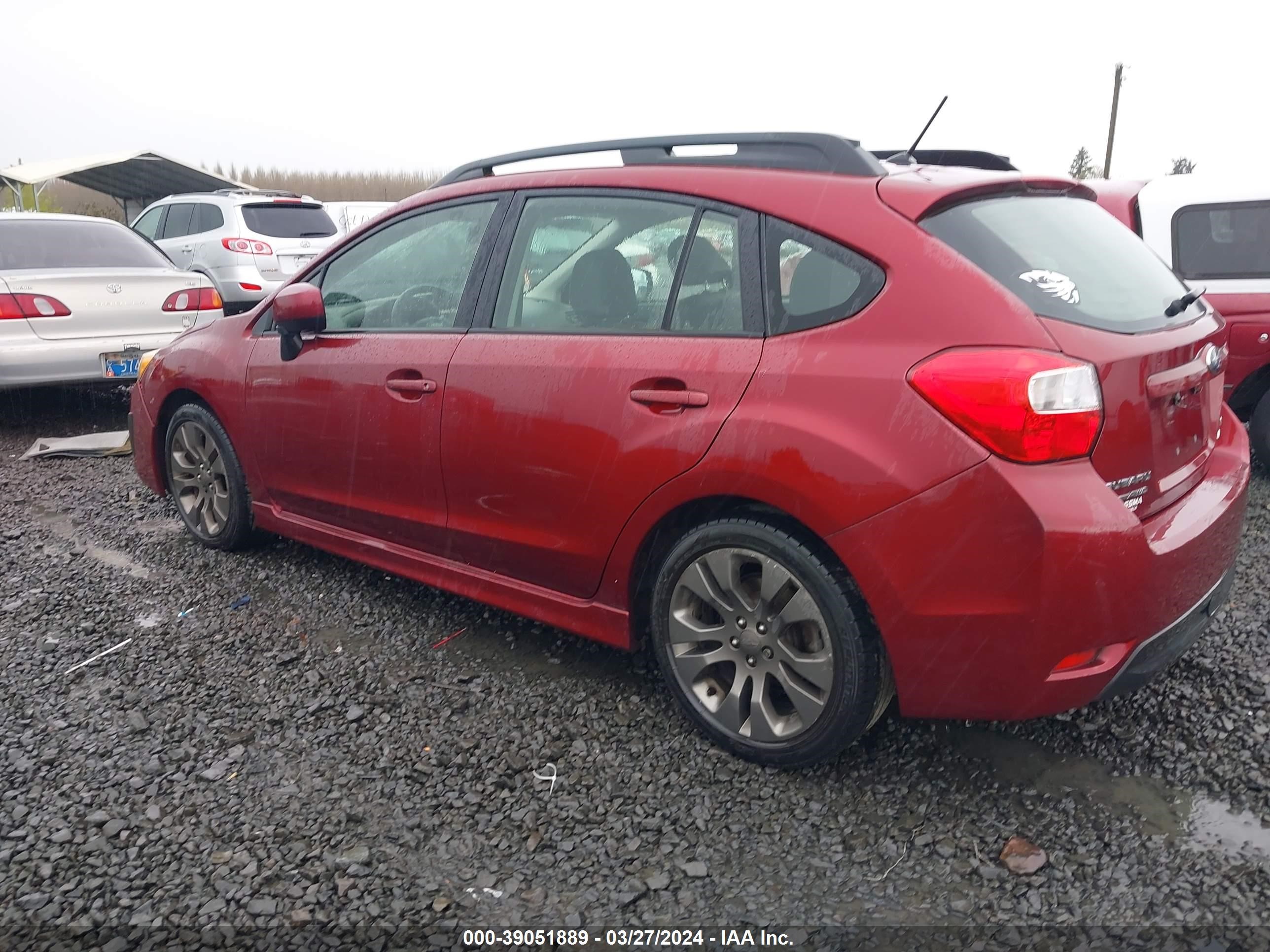 Photo 2 VIN: JF1GPAS62CH224965 - SUBARU IMPREZA 