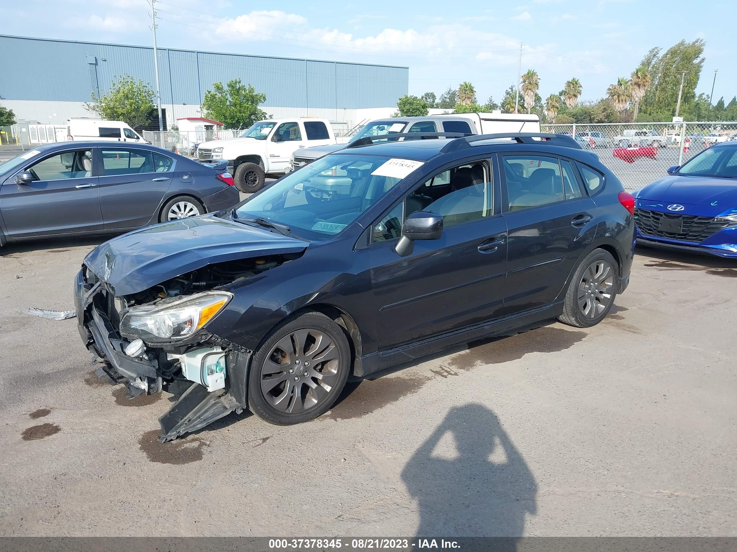 Photo 1 VIN: JF1GPAS62CH242401 - SUBARU IMPREZA 