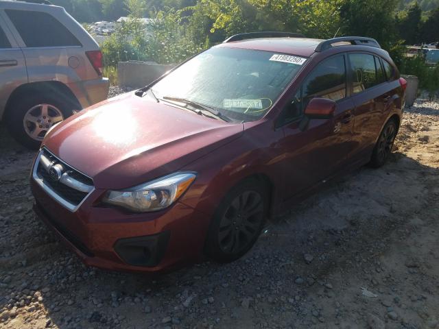 Photo 1 VIN: JF1GPAS69CH201201 - SUBARU IMPREZA SP 