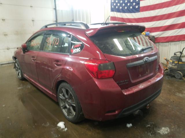 Photo 2 VIN: JF1GPAS69CH233422 - SUBARU IMPREZA SP 