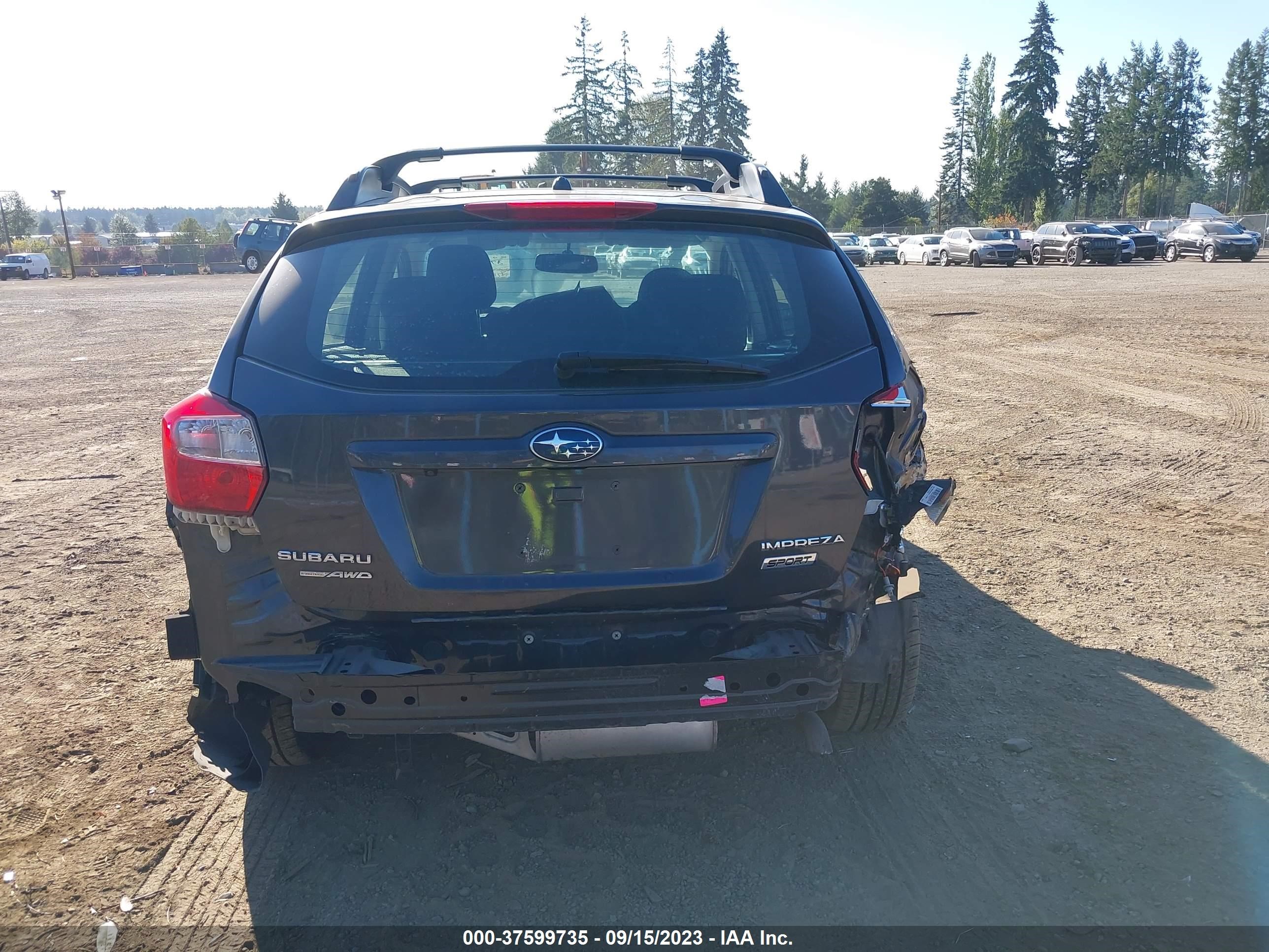 Photo 5 VIN: JF1GPAT67F8288387 - SUBARU IMPREZA 