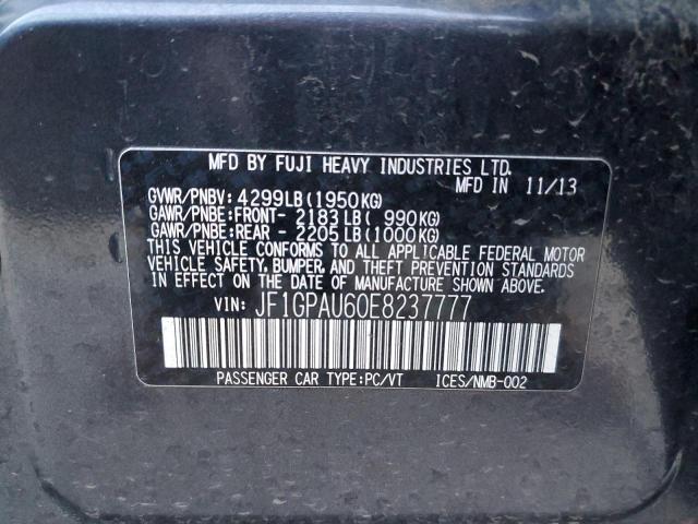 Photo 11 VIN: JF1GPAU60E8237777 - SUBARU IMPREZA SP 