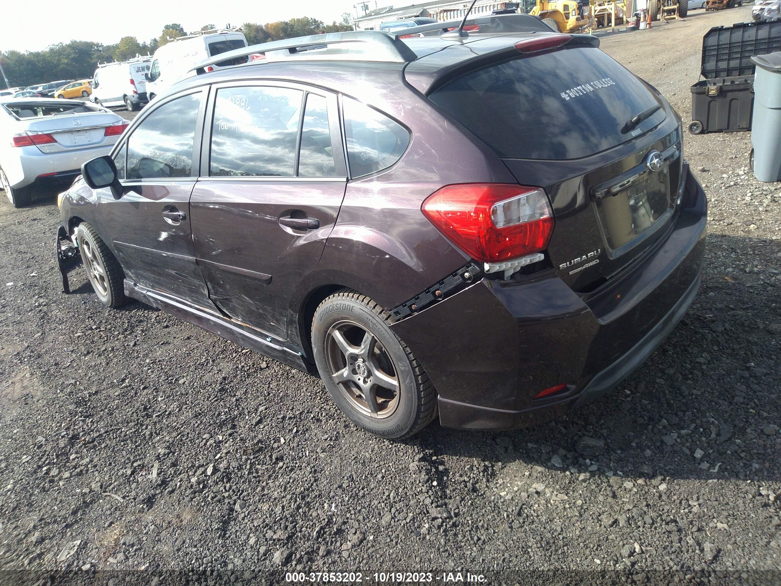 Photo 2 VIN: JF1GPAU62D2805920 - SUBARU IMPREZA 