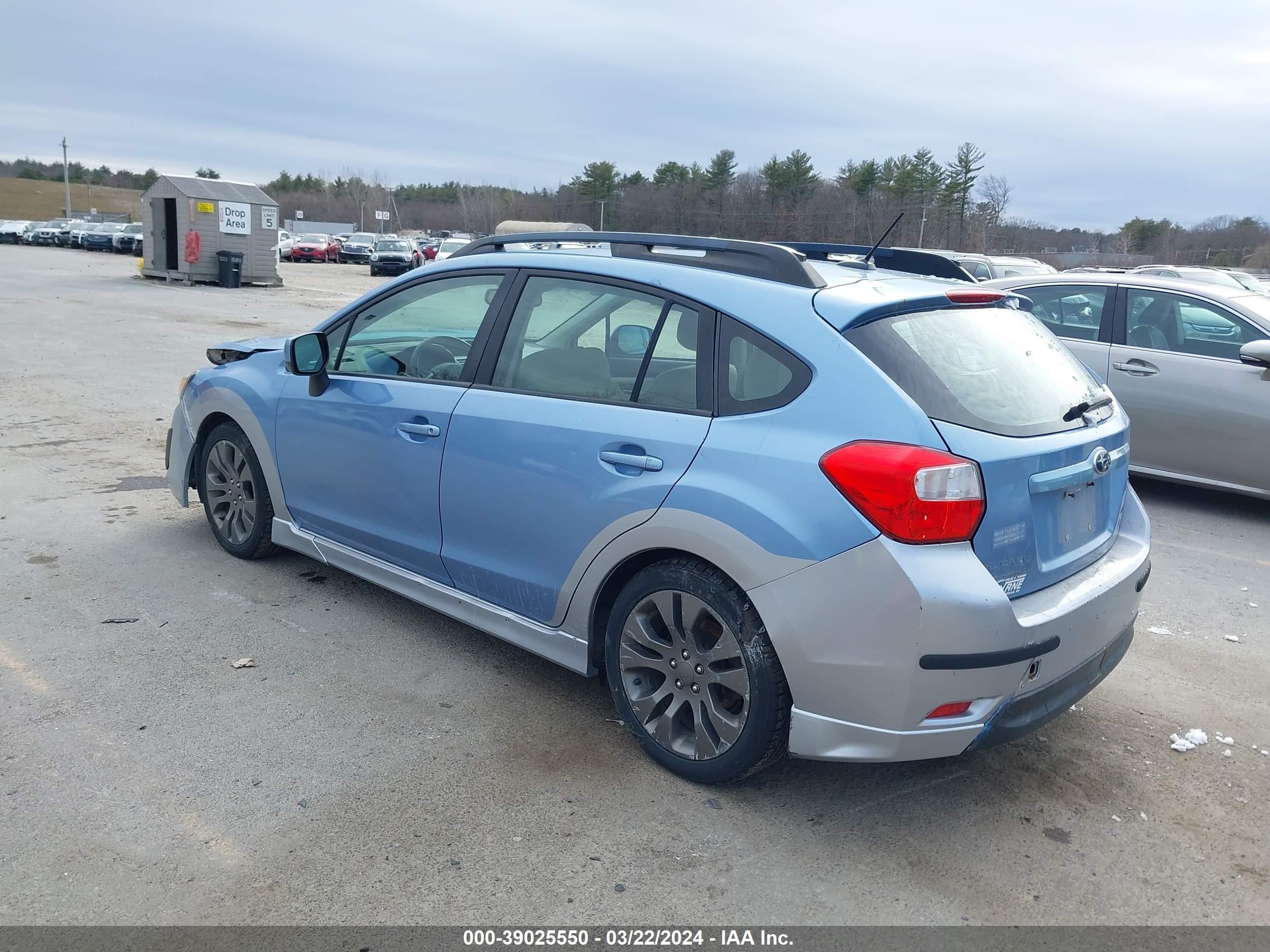 Photo 2 VIN: JF1GPAU68CH204376 - SUBARU IMPREZA 