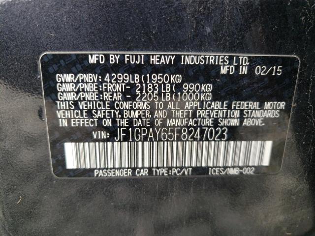 Photo 13 VIN: JF1GPAY65F8247023 - SUBARU IMPREZA SP 