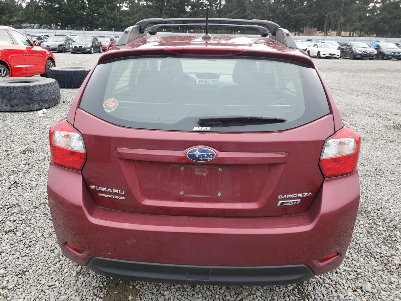 Photo 5 VIN: JF1GPAY65F8300660 - SUBARU IMPREZA 