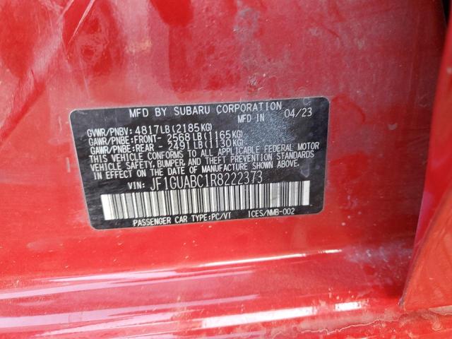 Photo 11 VIN: JF1GUABC1R8222373 - SUBARU IMPREZA 