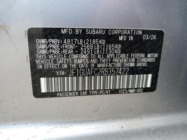 Photo 11 VIN: JF1GUAFC2R8357422 - SUBARU IMPREZA SP 