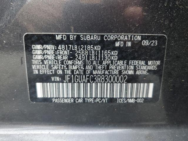 Photo 11 VIN: JF1GUAFC3R8300002 - SUBARU IMPREZA SP 