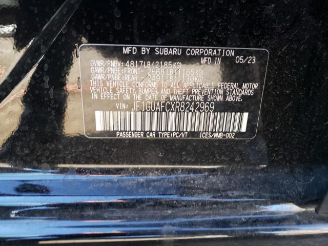 Photo 11 VIN: JF1GUAFCXR8242969 - SUBARU IMPREZA 